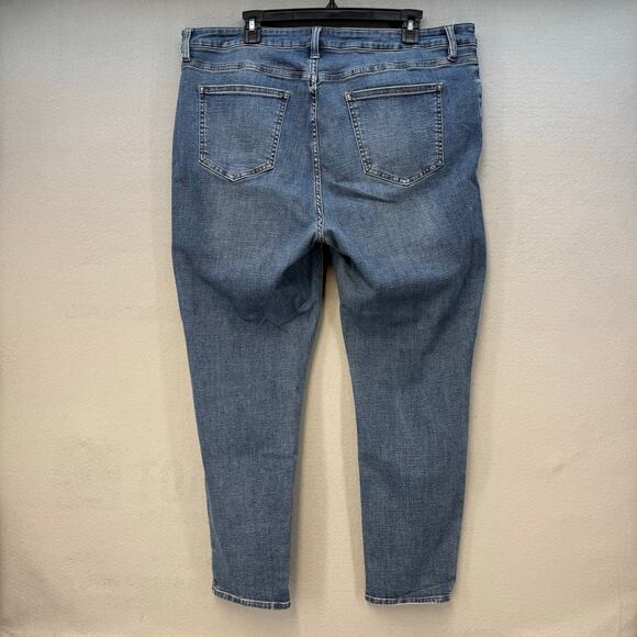 Pistola Jeans Women's 18W Blue Mid-Rise Stretch Skinny Preppy Normcore - Picture 2 of 12